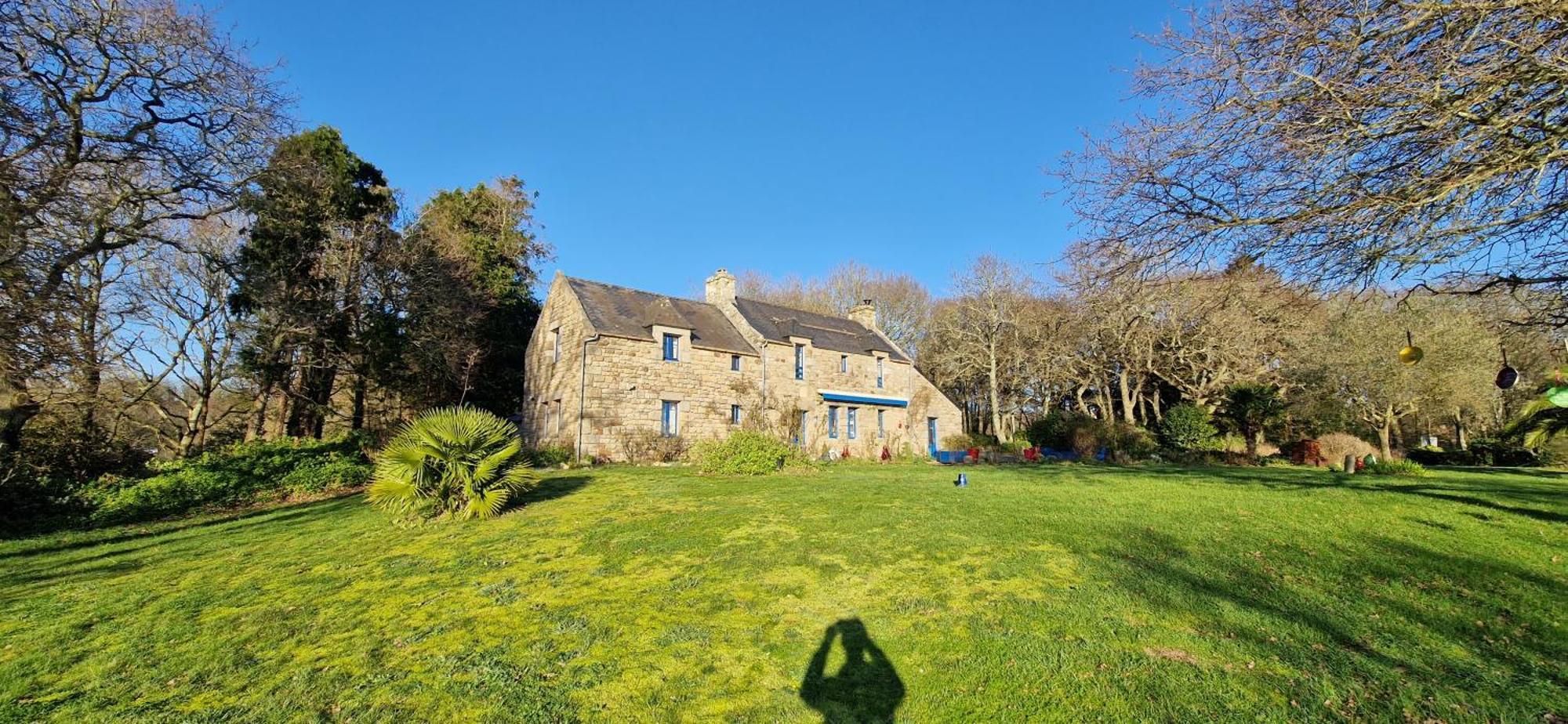Auberge De Bel Air Brélès Eksteriør bilde